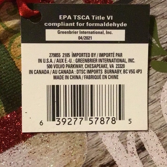 NWT Christmas House Wood Plank Glitter Decorative Signs “ Happy Holly Days “ - Picture 5 of 5